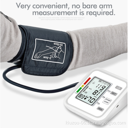Kiuzou hot sale arm automatic electronic digital talking blood pressure monitor-254A English voice